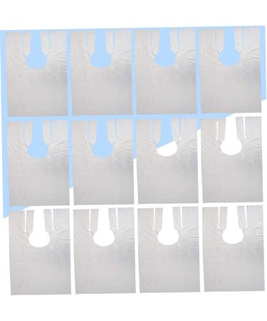 Luxshiny Dress Shawl 100pcs Shampoo for Colored Hair Disposable Aprons Plastic Funnel Hair Dye Collar Hair Shampoo Cape Plastic Aprons - Buy Online on GoSupps.com