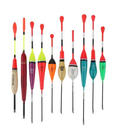 OriGlam Fishing Float Fishing Floats Bobbers Trout Float Wooden Slide Fishing Floats and Bobbers Spring Oval Stick Slide Floats - Buy Online on GoSupps.com