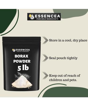 Borax Powder 5lb - Pure Multi-Purpose Cleaner | Bulk 80 Ounces | Eco-Friendly & Versatile Shipping Worldwide - Buy Online on GoSupps.com