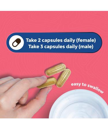 Couples Fertility Supplements - Advanced Support for Faster Conception - 1 Month Supply - Buy Online on GoSupps.com