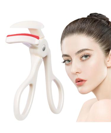 Lash Curler Lash Eyelash Curler with Comb - Lash Curling Tool for Travel Makeup Curved Eyelash Curlers for Natural Long-Lasting Curls Comfort Grip