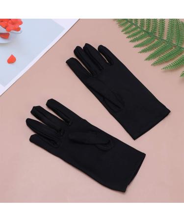 FRCOLOR 12 Pairs Black Lotion Gloves Warm Work Gloves Formal Parade Gloves Cotton Gloves for Dry Hands Moisturizing Gloves Overnight Mens Glives Warm Gloves Elastic Moisturizing Lotion Man - Buy Online on GoSupps.com