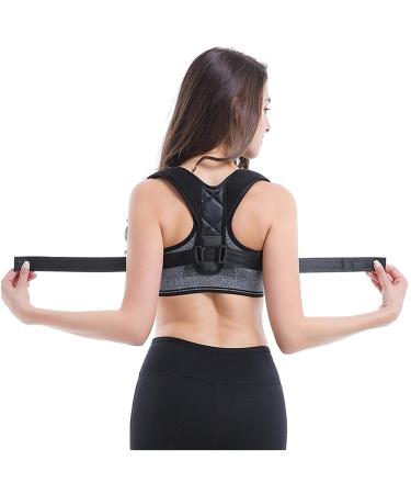 Adjustable Back Support Belt Back Posture Corrector Shoulder Back Support Belt for Adult Children Shoulder Posture Correction (Size : Small) Feito na China Full moon lofty ambition - Buy Online on GoSupps.com