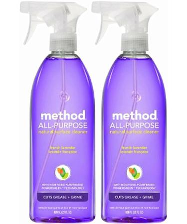 Method All Purpose Natural Surface Cleaning Spray - 28 oz - French Lavender - 2 pk