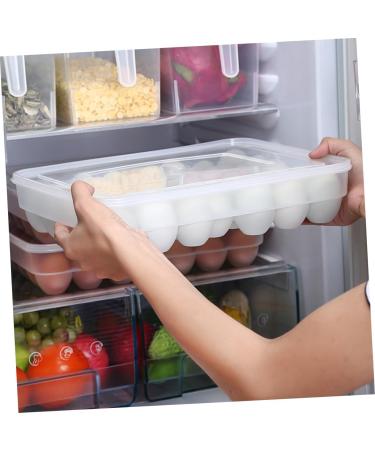 KOMBIUDA 34 Eggs Large Capacity Egg Holder Egg Crisper Grids Egg Holder Egg Container Egg Plate High Capacity - Buy Online on GoSupps.com