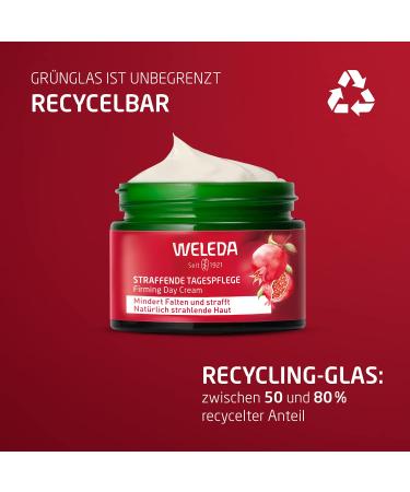 WELEDA Bio Founder's Day Care - Natural Anti-Aging Face Cream with Pomegranate Oil & Maca Peptides | Moisturizer for Elasticity & Wrinkle Reduction (40ml) - International Shipping Available - Buy Online on GoSupps.com