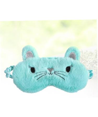 GLEAVI Travel Eye Mask - Comfortable & Breathable Eye Shade for Sleep & Travel | Fluffy Eye Cover & Cat Facial Mask - Perfect for Kids & Adults - Buy Online on GoSupps.com