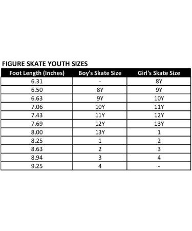 American Athletic Boy's Tricot Lined Figure Skates 8 Black | Shop Now - Buy Online on GoSupps.com