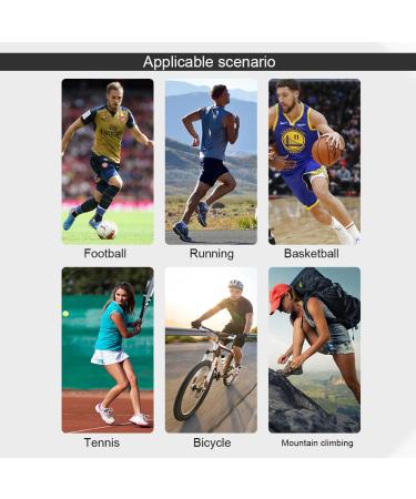 Tofbs 2-Piece Compression Thigh Bandage for Men & Women | Breathable Elastic Support for Knee Tendon & Quadriceps Injuries | Muscle Pain Relief (Large) - Buy Online on GoSupps.com