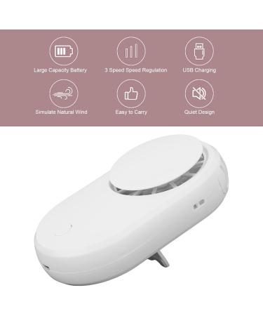 Eyelash Fan Dryer 3 Level Control No Blade Design Quiet Mini USB Eyelash Fan for Beauty Salon (White) - Buy Online on GoSupps.com