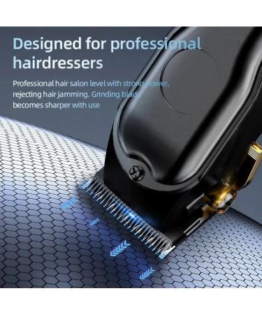 Professional Hair Clippers for Men - Durable Sharp Cutting Tool with Powder Metallurgy Blade for Salon Styling - Buy Online on GoSupps.com