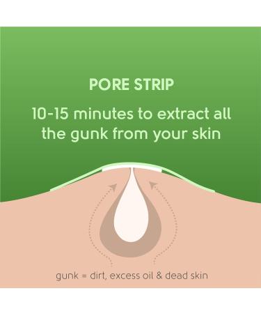 Face Facts Tea Tree Nose Pore Strips - Eliminate Blackheads with 6 Strips, Draws Out Impurities and Oils for Clear Skin - Buy Online on GoSupps.com