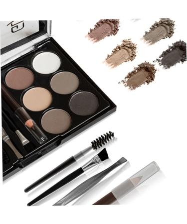 WOONEKY 1 Set Eyebrow Powder Set Eyebrow Cosmetics Accessory Natural Eyebrow Powder Abs - Buy Online on GoSupps.com