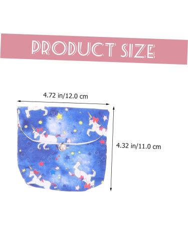 Hemoton Period Bag: Portable Tampon and Pad Organizer with Coin Purse - 2 Pack - Buy Online on GoSupps.com