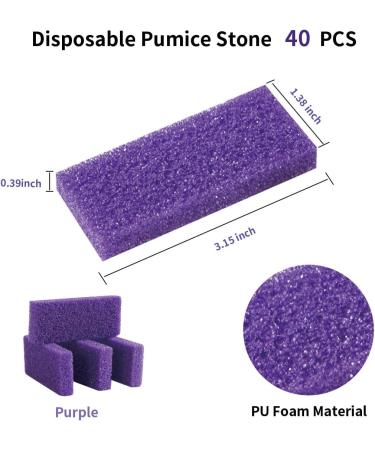 Disposable Foot Scrubber Pumice Pads | Effective Pedicure & Callus Remover for Smooth Feet - Buy Online on GoSupps.com