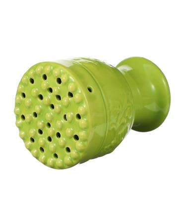 Healeved 1 set Moxa-Stick holder Moxibusion-Tank Moxa burner container Moxibusion massage device heat holder back cups Tongue scrap Moxibustion device ceramic portable scratch cup