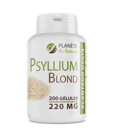 Psyllium Blonde Husks – 220 mg – 200 Capsules