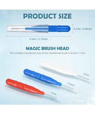 90 Pieces Interdental Brushes for Effective Teeth Cleaning - Pack of 1 - Buy Online on GoSupps.com