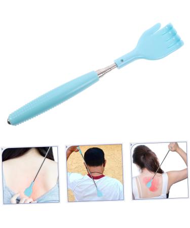 Magiclulu Back Massage Device & Long Handle Back Scratcher Tool Portable & Durable for Ultimate Relaxation | 20.5x4cm Blue - Buy Online on GoSupps.com