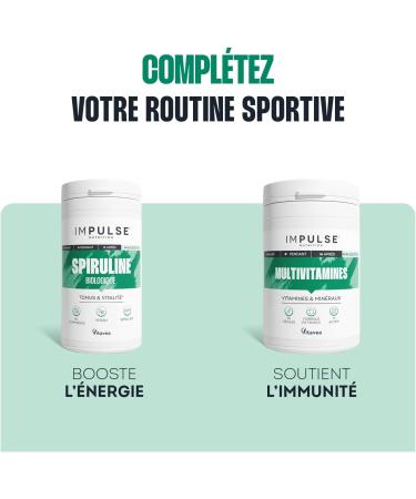 Spiruline bio - 100% pure - Energie Fer & Antioxydant - Phycocyanine Puissante - Compl ment alimentaire R cup ration & Vitalit - Vegan - 90 comprim s - Buy Online on GoSupps.com