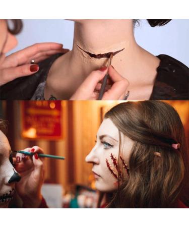 Halloween Makeup Kit | Scab Blood & Special Effects Set | Fake Wound & Bruise Makeup for Adults & Kids | International Shipping Available - Buy Online on GoSupps.com