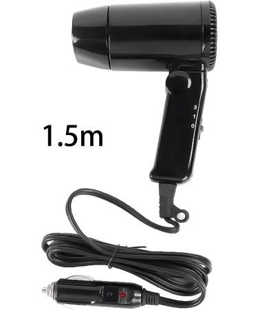 harayaa Car High Power Hair Dryer Car Portable Hairdryer Low Noise 12V Compact Mini Hairdryer for Women Men for Holiday Camping Travel - Buy Online on GoSupps.com