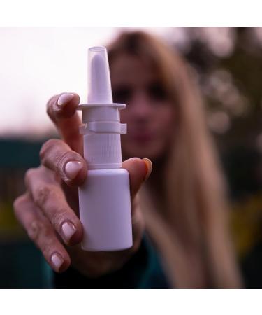 Jully 3-Pack 20ML Nasal Mist Sprayer - Refillable Pump for Medical Saline Home Remedy - Improved Modern Design - Sturdy HDPE Plastic - Easy Dosage Mechanism (3 Count) - Buy Online on GoSupps.com