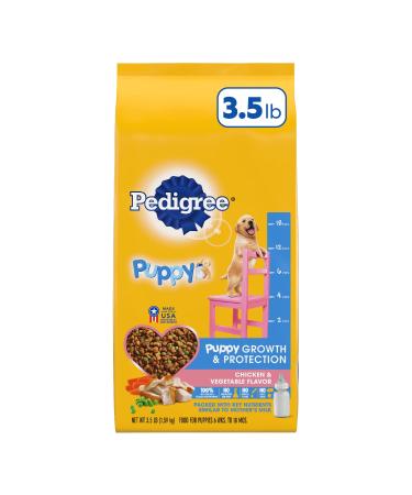 Pedigree Complete Nutrition Puppy Dry Dog Food Chicken 3.5 Pound (Pack of 1)