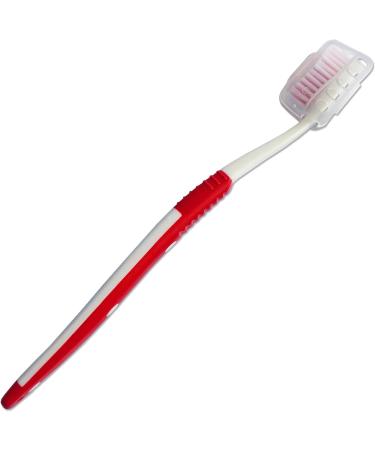 Bulk Pack of 8 Adult Toothbrushes with Covers | Medium Firm Bristles | Healthy Smile Essentials - Buy Online on GoSupps.com