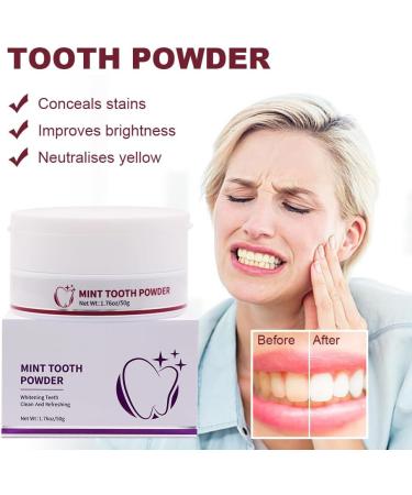 Smile Powder: Natural Tooth Whitening & Cleaning Powder | 100% Organic Toothproof Remover (1 PC) - Buy Online on GoSupps.com