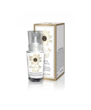 Bulgarska Pink/LYDY S Joy Luxury Skin Care Serum for Face 30 ml with Organic Rose Oil and Black Pearl Extract