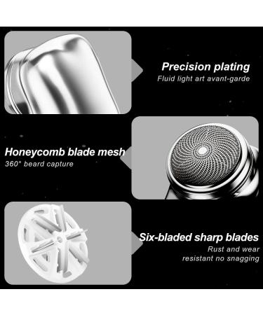OneNine Electric Razor for Men Mini-Shave Portable Electric Shaver Pocket Size Portable Shaver Wet and Dry Mens Razor Rechargeable Mini Razor Electric Mini Travel Shaver for Men Home Car - Buy Online on GoSupps.com