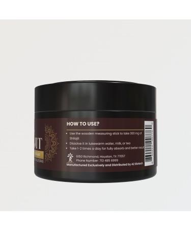 AZ BIOTECH Pure 100% Himalayan Shilajit Soft Resin Organic Extremely Potent Fulvic Acid (1.76 oz.) - Buy Online on GoSupps.com