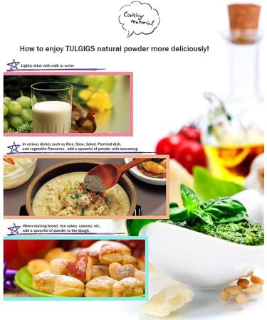 TULGIGS Lotus Root Powder 7oz (200g) - 100% Pure Natural Fiber with Vitamin C and Amino Acids | Made In Korea - Buy Online on GoSupps.com