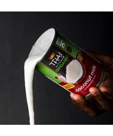 Thai Kitchen Organic Premium Unsweetened Coconut Milk 400mL Case Pack 12 Count - Buy Online on GoSupps.com