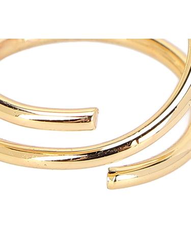 LIYJTK Ring finger index finger nail ring artistic charm decoration retro jewelry for women and girls wedding Valentine's Day gift (3046 oro) - Buy Online on GoSupps.com