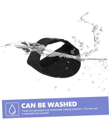 FRCOLOR Sticky Strap Heel Covers - Breathable Gel Heel Protection Pads | Adjustable Heel Sleeves for Comfortable Outdoor Wear | 2 Pairs - Buy Online on GoSupps.com