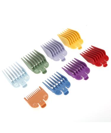 8pcs Replacement Combs Set for Barbers Various Sizes Haircut Accessories for Beard & Hair Cutting - Buy Online on GoSupps.com