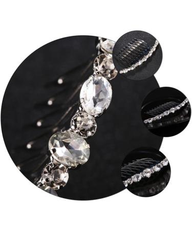 FRCOLOR Wedding Diamond Comb 1 Pc Hair Comb Crystal Headband Bridesmaid Hair Accessories Exquisite Headwear Crystal Side Carpal Tunnel Wrist Brace Pearl Rhinestones Hairpin Rhinestone - Buy Online on GoSupps.com