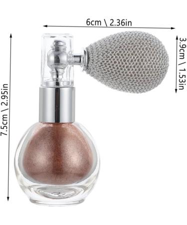 Beavorty 2pcs Spray Glitter Highlighter Shimmer Powder Body Powder Highlighting Powder Flash Blush Powder 1 count (Pack of 1) Assorted Color - Buy Online on GoSupps.com
