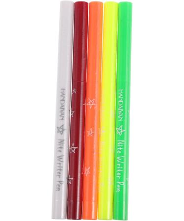 Didiseaon 10 Pcs Halloween Paint Pen Eyeliner Pencil Fluorescence Eyeliner Pen Eye Liner Makeup Supply Plastic 12.00X0.80X0.80CMx2pcs Assorted Colorx2pcs - Buy Online on GoSupps.com