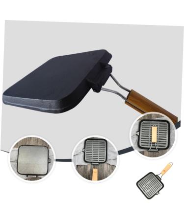 MAGICLULU Frying Pan Carbon Steel Pan Camping Cooking Stove Stainless Steel Cookware Outdoor Nonstick Skillet Flat Nonstick Bakeware Camping Cooking Utensils Gas Stoves Dropshipping Iron - Buy Online on GoSupps.com