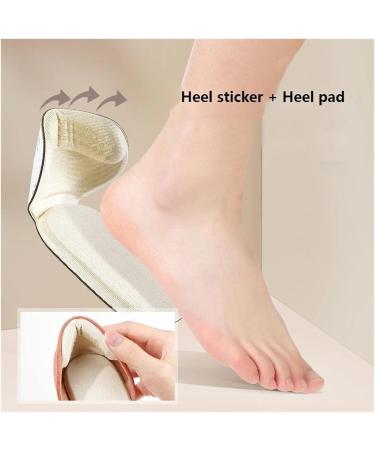 T Shape Sponge Heel Stickers - Comfortable High Heel Inserts & Cushion Pads for Women | Black Shoe Adjuster & Half Insoles - Buy Online on GoSupps.com