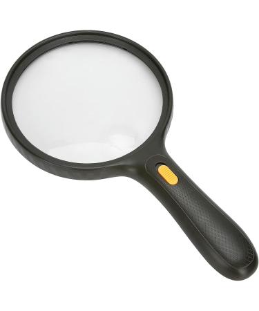 Portable Handheld Magnifier with LED Light Handheld Illuminated Magnifier Reading 1.8X 5X Handheld Magnifier Hand Magnifier Geriatric Care Geriatric Care Full of Stars - Buy Online on GoSupps.com