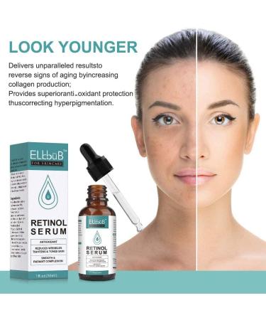 Retinol Serum Retinol Liposome Delivery System with Hyaluronic Acid and Vitamin E Aloe Anti Aging Retinol Serum for Skin Repair Brighten Your Look Fine Line and Wrinkles - Buy Online on GoSupps.com