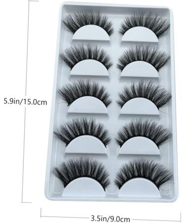Beatifufu 5 Pairs Fake Eyelashes Beauty Eyelashes Fake Bottom Lashes Natural False Eyelashes Accessories Eyelashes Accessory Natural False Lashes Fake Lashes Girl Eyelash Fiber - Buy Online on GoSupps.com