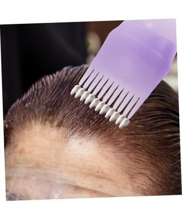 Angoily Hair Care Tools 1 Set Hair Color Kit & Accessories Plastic Purple Hair Dye Portable Hair Coloring Tools - Buy Online on GoSupps.com