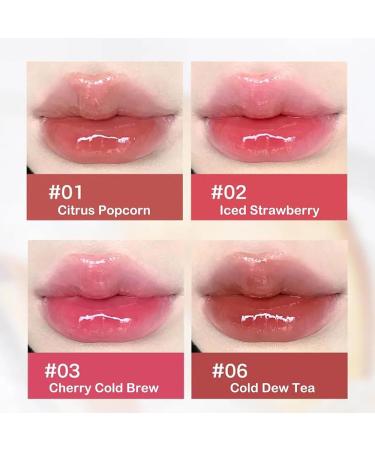  Generisch Judy Doll Watery Lip Gloss Iced Iron Tinted Moisturizing Lip Gloss Non-Stick (Frosted Toasted Pears Standard) - Buy Online on GoSupps.com