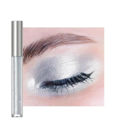 Glitter Pearlescent Eyeshadow Long Lasting Liquid Eyeliner Silkworm High Gloss Easy to Wear Shimmer Eye Makeup (Color : 24)