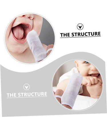 Tovinanna 18-Piece Newborn & Toddler Gauze Set | Finger Towel Brush Elastic Oaks Disposable Oral Care & Massage Device - International Shipping Available - Buy Online on GoSupps.com